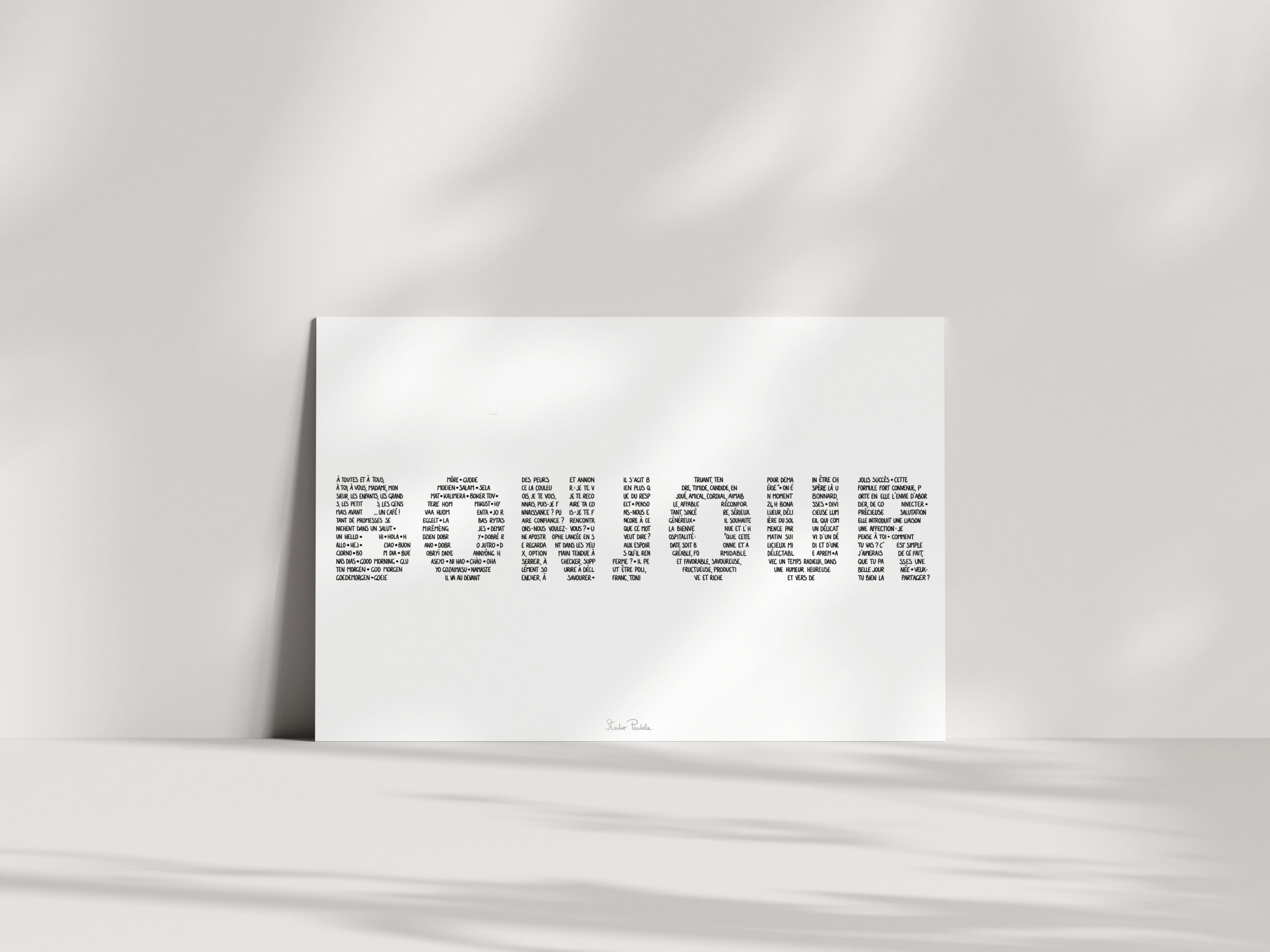 studiopardela-papeterie-affiche-bonjour-calligramme